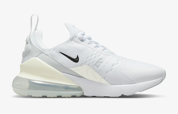 Nike Air Max 270 White Pure Platinum Womens DR7859-100 right