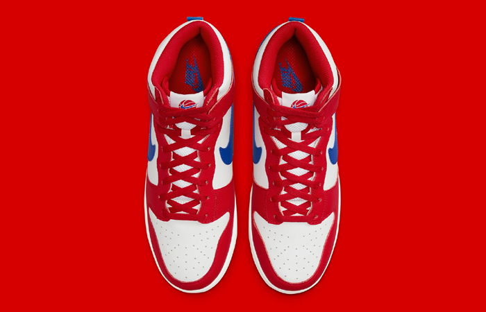 Nike Dunk High USA Red White up