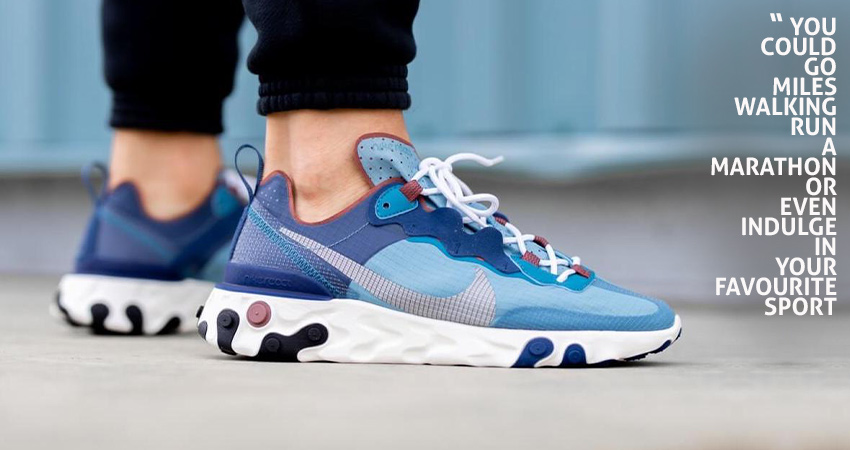 How comfortable is Nike React Element 55