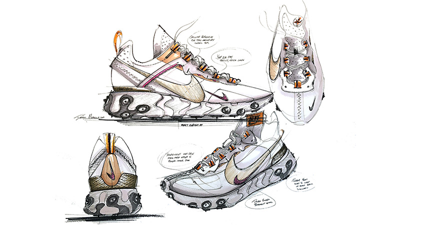 Nike React Element 87 sketch