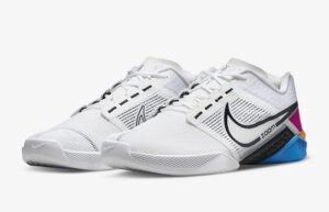 Nike Zoom Metcon Turbo 2 White Photo Blue DH3392-109 front corner