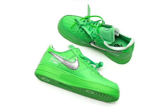 Off-White Nike Air Force 1 Low Green 02