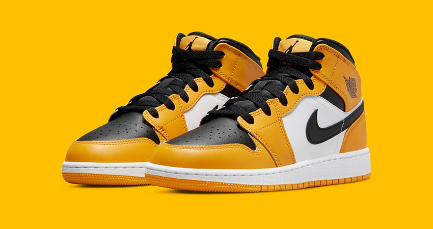 Official Take On The Air Jordan 1 Mid Flips The Yellow Toe 02