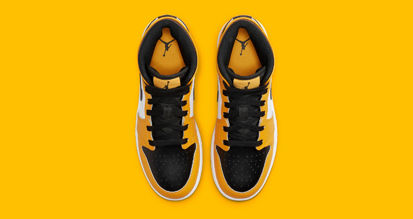 Official Take On The Air Jordan 1 Mid Flips The Yellow Toe 03
