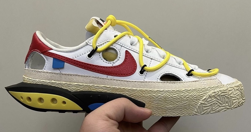 On Foot Look and Buying Guide For Off-White x Nike Blazer Low White Multi 03