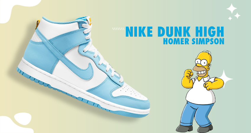 Release Update For Homer Simpson Inspired Nike Dunk High featured image