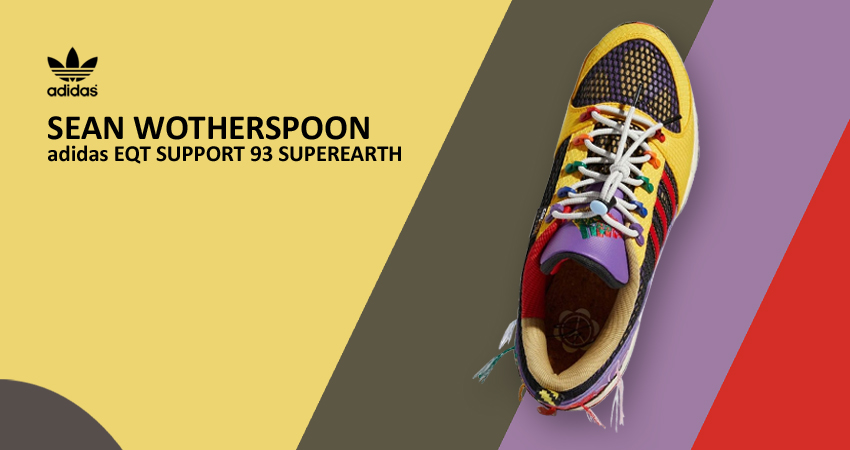 Release Update: Sean Wotherspoon x adidas EQT Support 93 Yellow Multi