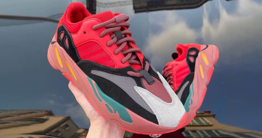 Yeezy Boost 700 Hi-Res Red Is One Of The Wildest Colourway From The Footwear Line 01
