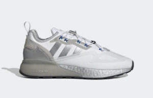adidas Zx 2k Boost Cloud White Silver Metallic GY1208 right