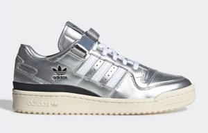 atmos adidas Forum 84 Low Silver GV9224 right