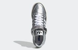 atmos adidas Forum 84 Low Silver GV9224 up