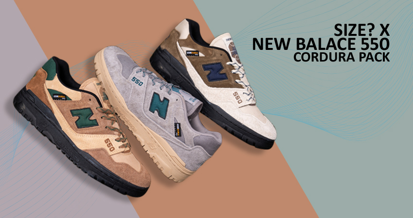 size? x New Balance 550 Cordura Pack Release Update