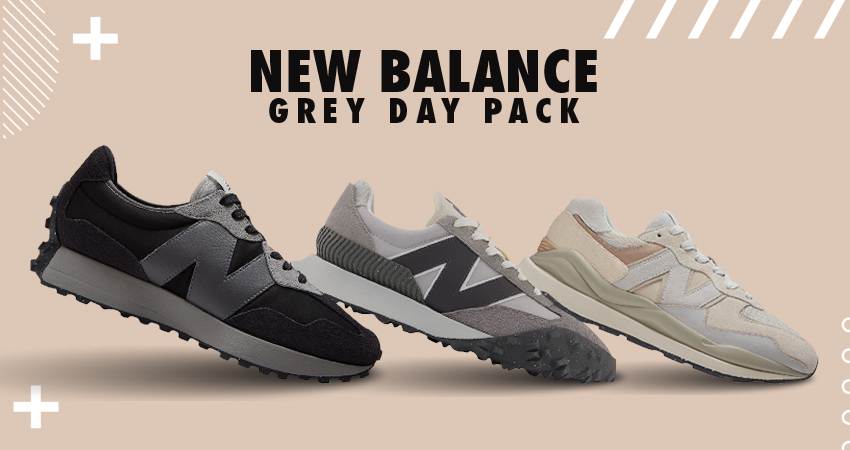 Detailed Look At The New Balance “Grey Day” Pack featured image