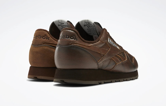 Eames Reebok Classic Leather Brown GY6391 back corner