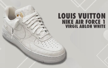 Nike x Louis Vuitton Air force 1 by Virgil Abloh Met Gold / Met Gold /  Baroque Brown / Black Low Top Sneakers - Sneak in Peace