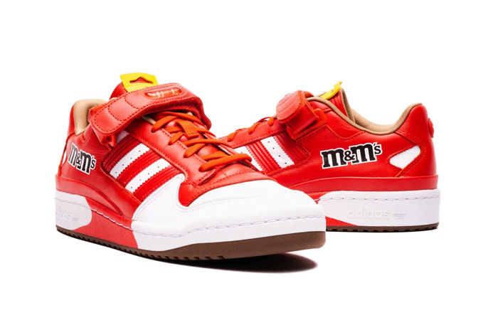 M&M adidas Forum Low Red GZ1935 01