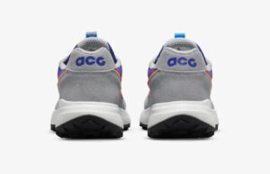 Nike ACG Lowcate Wolf Grey Bright Crimson DM8019-001 back