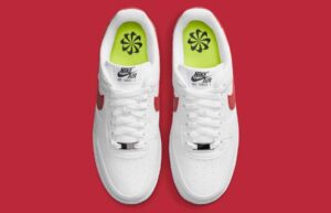 Nike Air Force 1 Next Nature White University Red DN1430-102 up