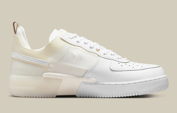 Nike Air Force 1 React Coconut Milk DH7615-100 right