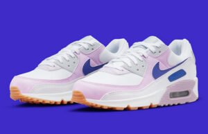Nike Air Max 90 Pink Concord Womens DX3316-100 front corner