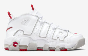 Nike Air More Uptempo White Red DX8965-100 right