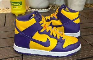 Nike Dunk High Lakers Court Purple DD1399-500 02