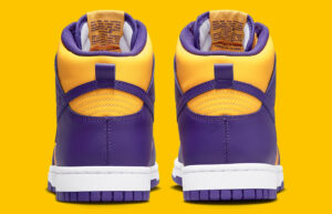 Nike Dunk High Purple Gold DD1399-500 back