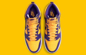Nike Dunk High Purple Gold DD1399-500 up