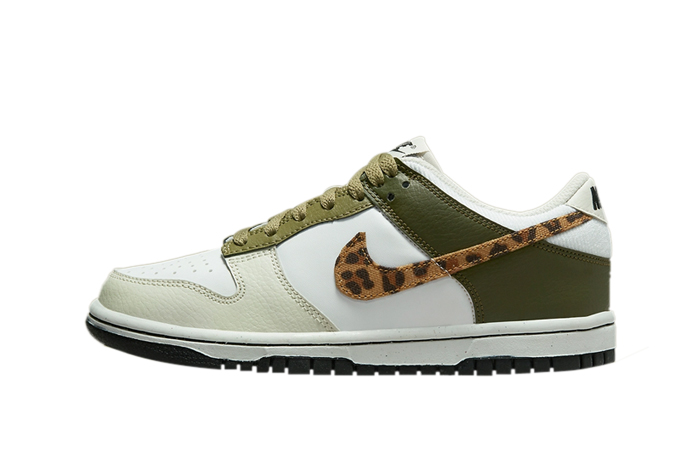 Nike Dunk Low Leopard GS DX9282-100 featured image