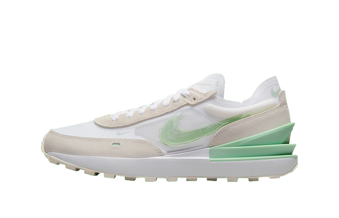 Nike Waffle One Off White Green DX2647-100 featured image