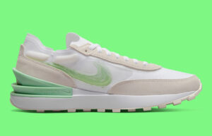 Nike Waffle One Off White Green DX2647-100 right