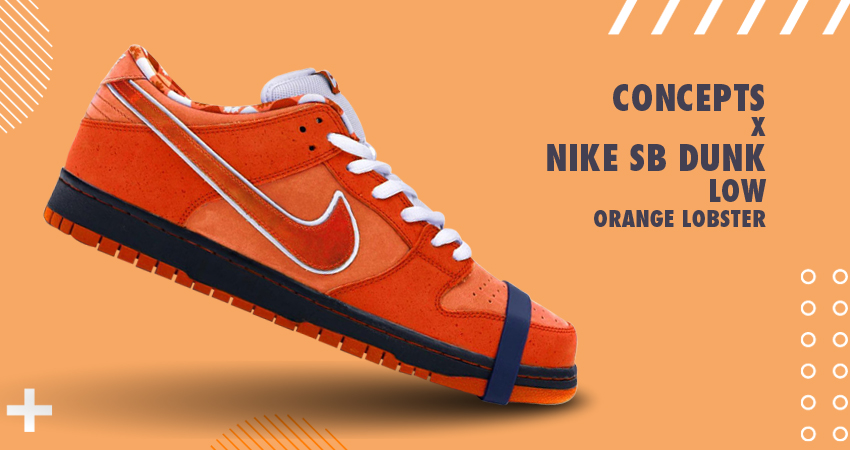 Release Update For Concepts x Nike SB Dunk Low “Orange Lobster featured image