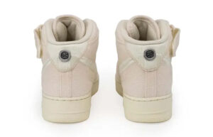 Stussy Nike Air Force 1 Mid Fossil back