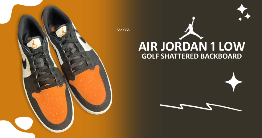 The Air Jordan 1 Low OG Golf Has a "Shattered Backboard" Look