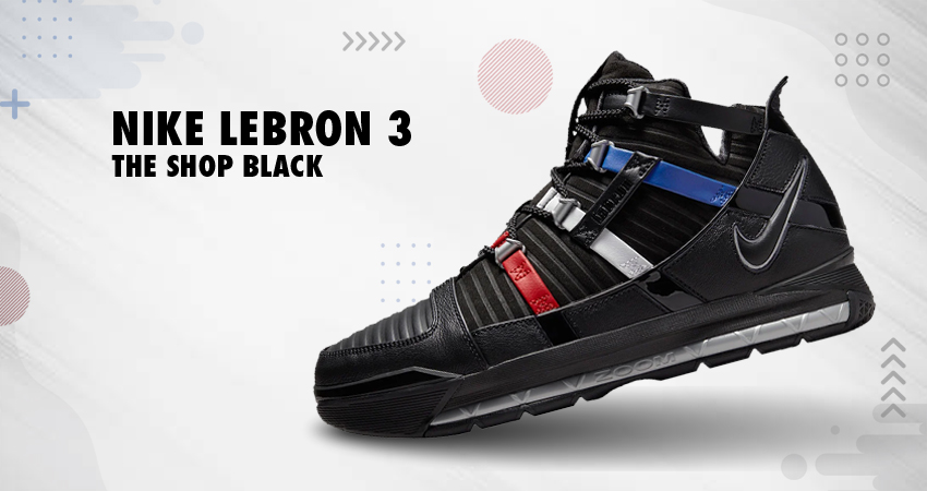 The Nike LeBron 3 Comes in Barbershop Theme featured image