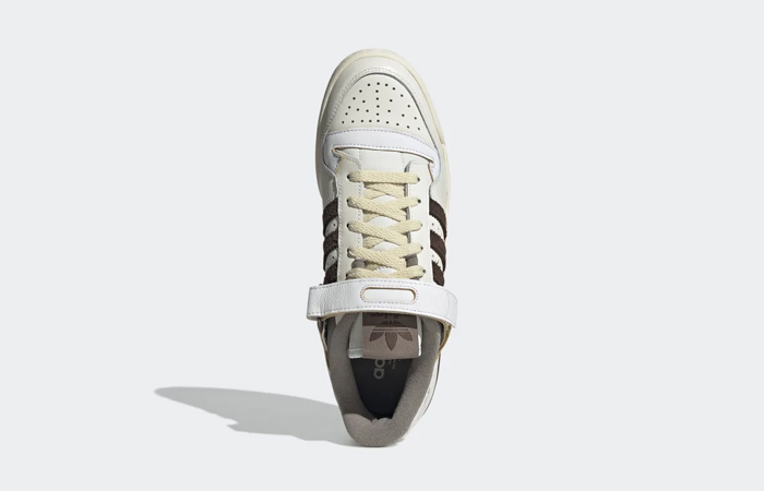 adidas Forum 84 Low Off White Brown GX4567 up