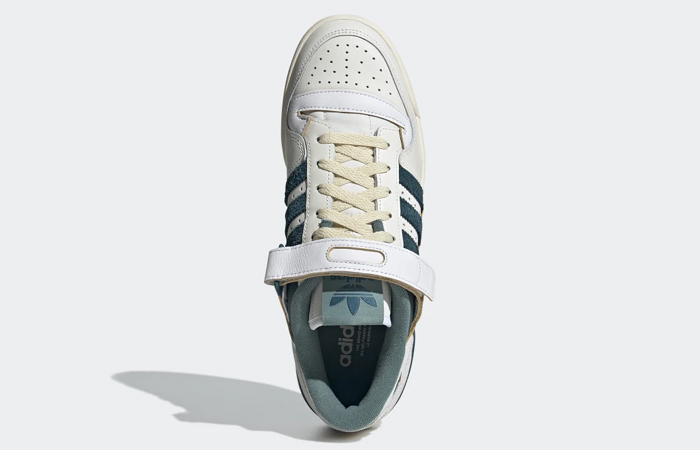 adidas Forum 84 Low Off White Wild Teal GX4536 up
