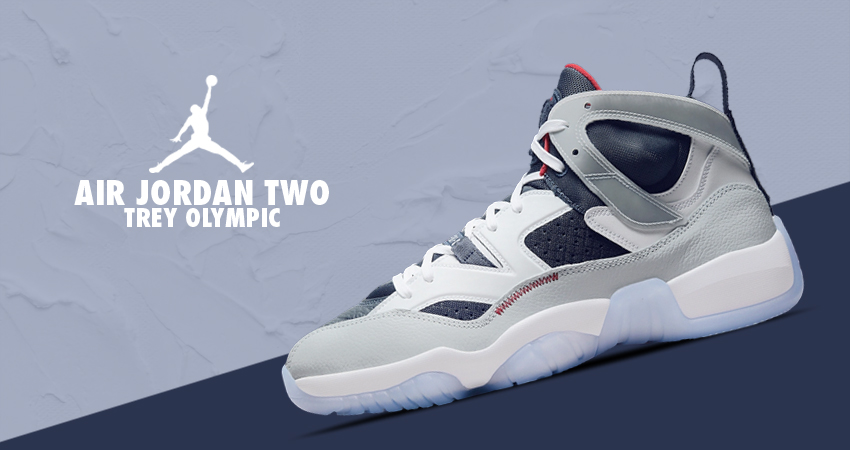 Add a Touch of Class to Your Sneaker Rotation With These Jordan TWO TREY “Olympic” featured image