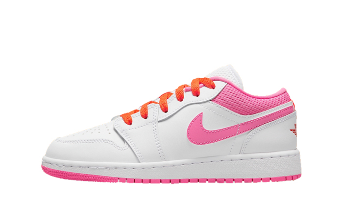 Air Jordan 1 Low GS White Pinksicle DR9498-168 featured image