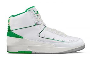 Air Jordan 2 White Lucky Green DR8884-103 right