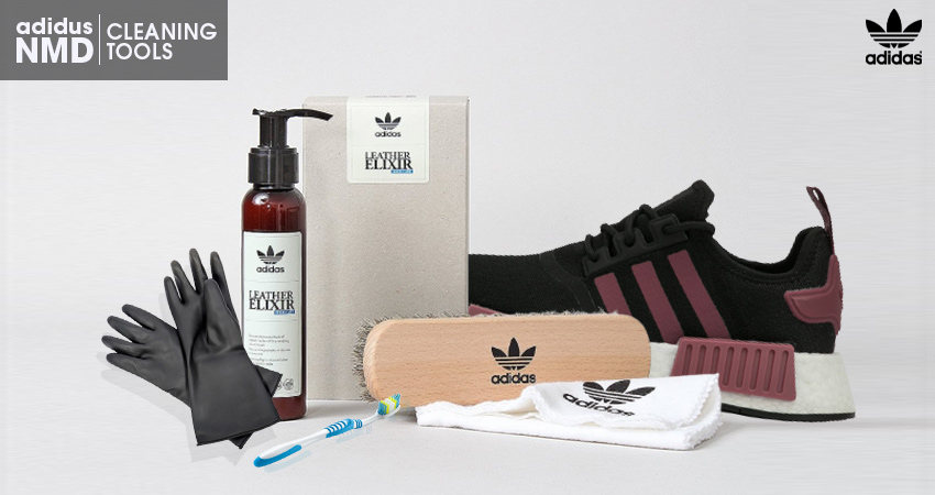 Essential materials required to clean the adidas NMD runners