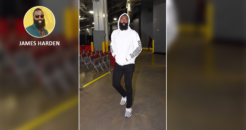 James Harden worn by adidas ultra boost