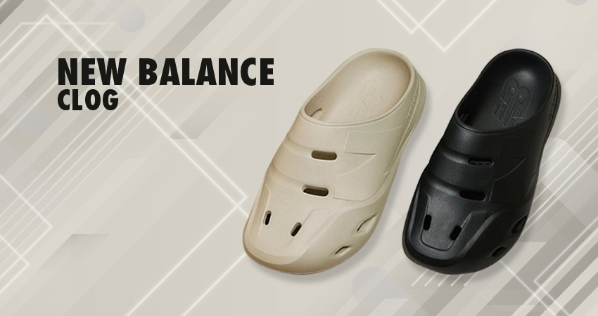 New Balance Introduce The Clog In Two Colourways featured image