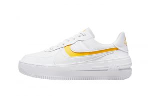 Nike Air Force 1 PLT.AF.ORM White Yellow Ochre DJ9946-102 featured image