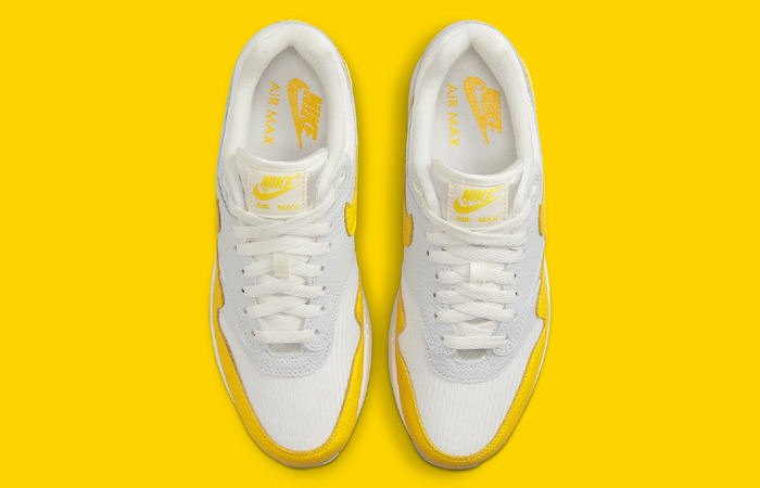 Nike Air Max 1 Yellow White DX2954-001 up
