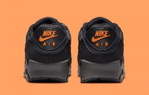Nike Air Max 90 Jewel Black Orange DX2656-001 back