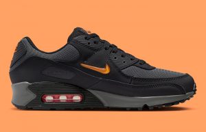 Nike Air Max 90 Jewel Black Orange DX2656-001 right