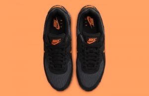 Nike Air Max 90 Jewel Black Orange DX2656-001 up