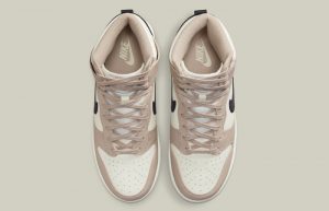 Nike Dunk High Fossil Stone Womens DD1869-200 up