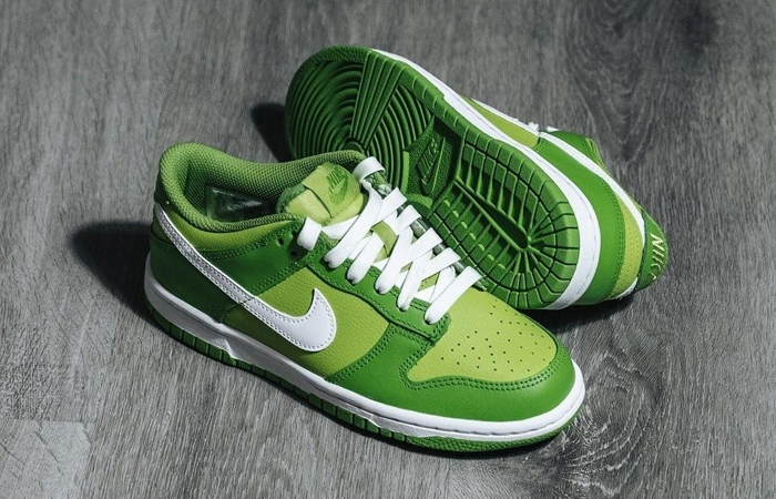 Nike Dunk Low Chlorophyll Vivid Green Older Kids DH9765-301 01